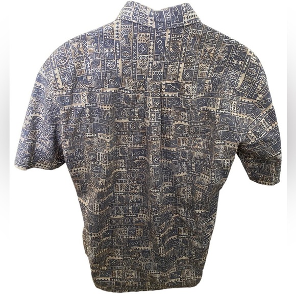 COOKE STREET Reverse Print Aloha Hawaiian Shirt Men L Large - Picture 4 of 7